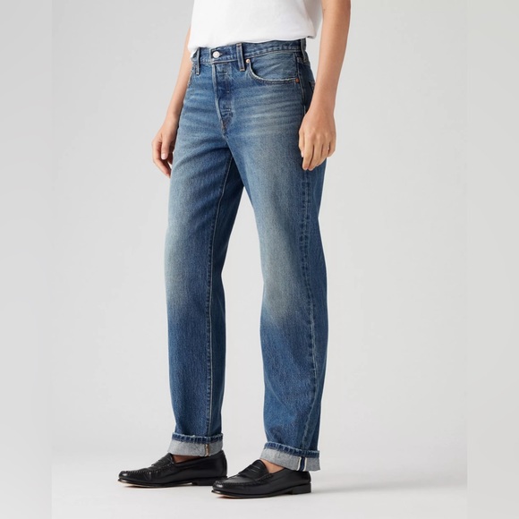 Levi’s 501 ‘90S SELVEDGE WOMEN'S JEANS - Picture 2 of 5
